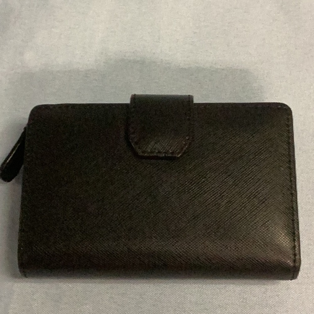 Coach Midnight Black Leather Wallet - Picture 2 of 13